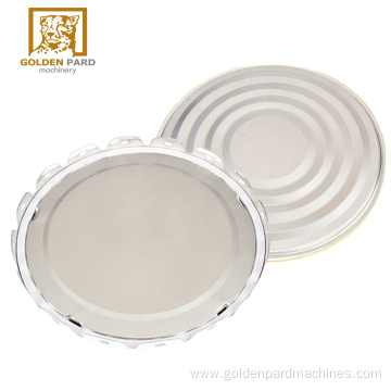 Petal-shaped sealing lid for metal paint bucket